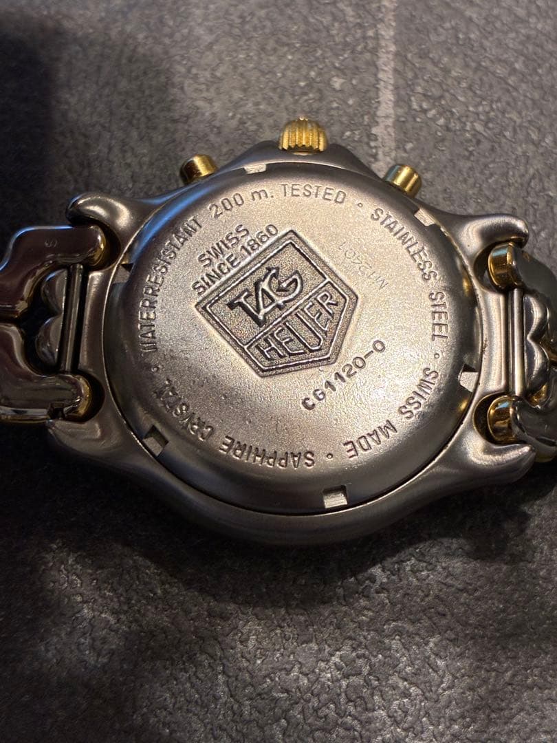 タグホイヤー TAG HEUER CG1120-0 セル クロノグラフ クォーツ