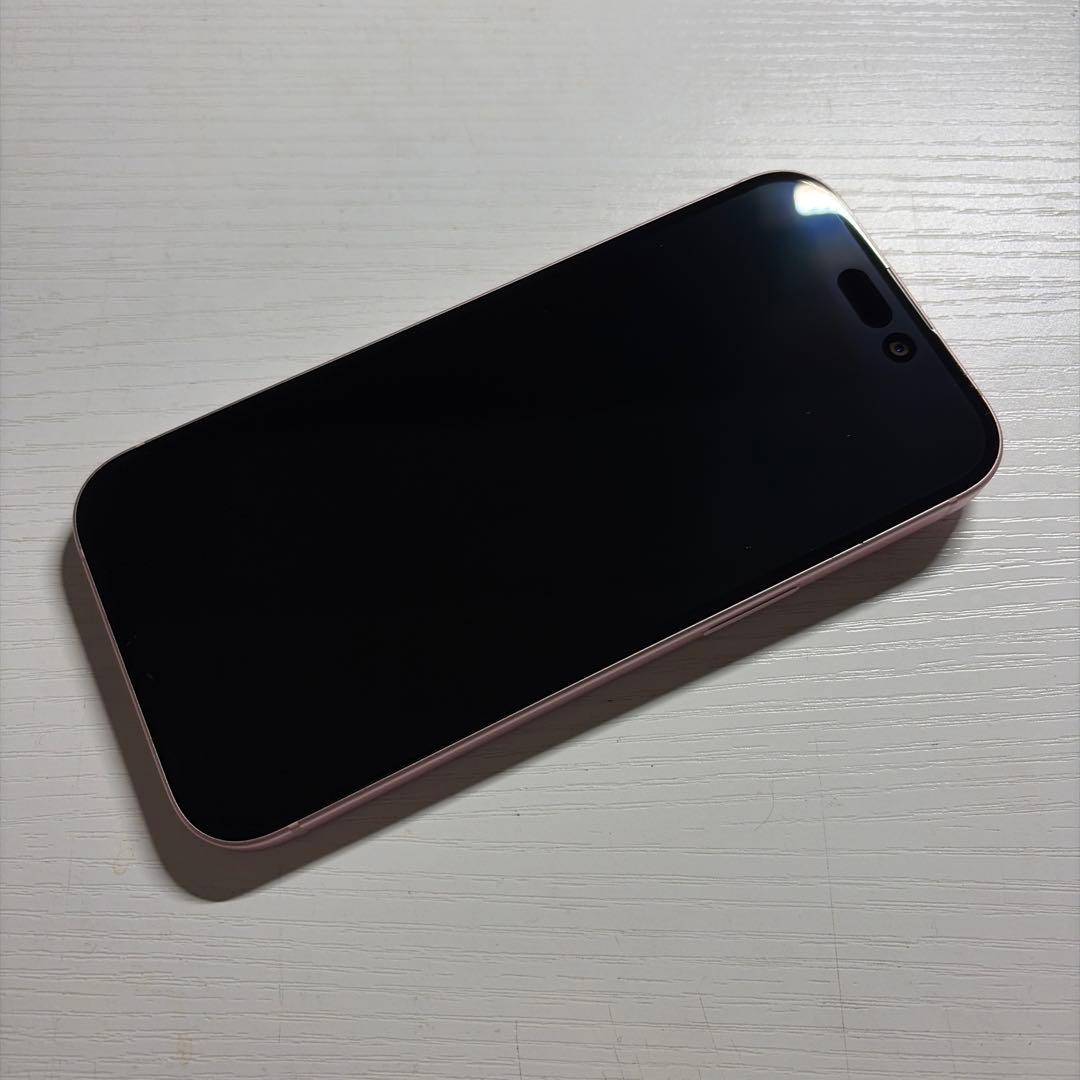 iPhone15 128GB ピンク SIMフリー 極美品