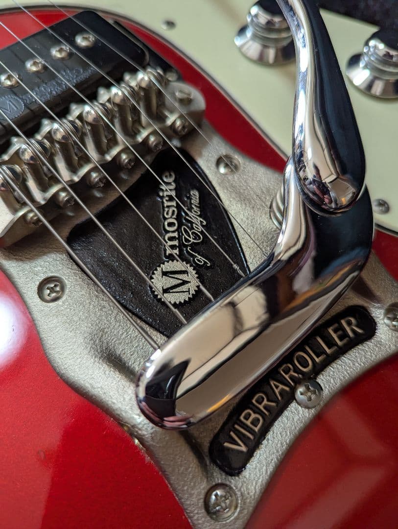 モズライト　Super Custom65 ？ ネックトラ杢　黒雲 mosrite