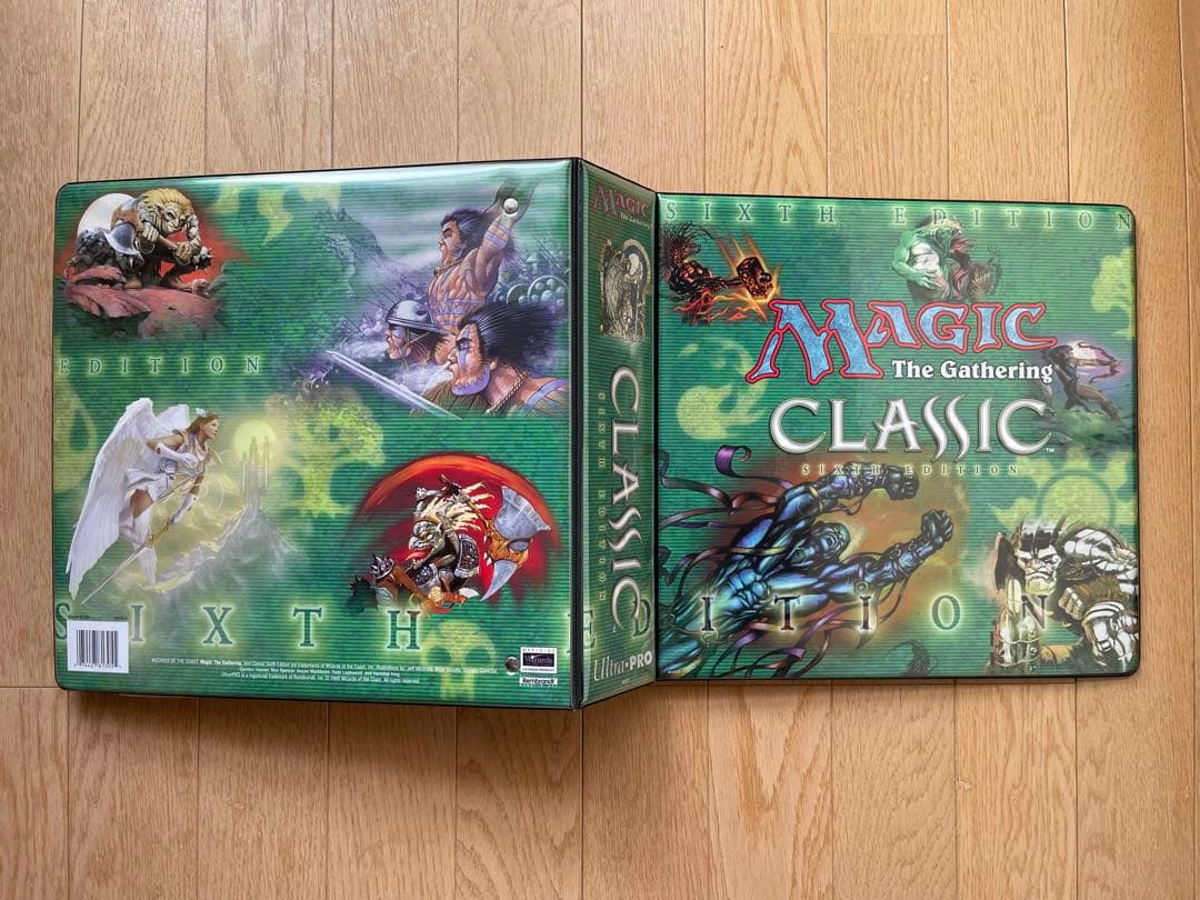 【美品！！】MTG 6版 公式カードファイルバインダー