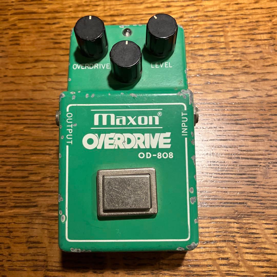 マクソンオーバードライブOD808マレーシアンチップ搭載