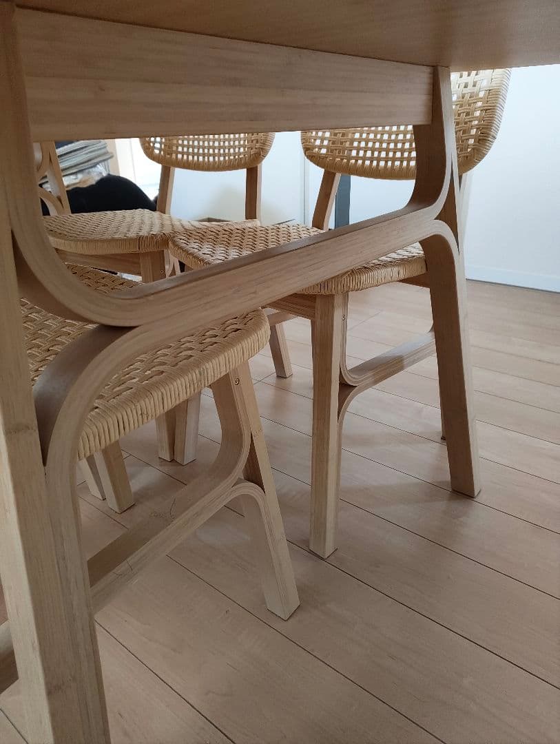 【タクト】IKEA　ヴォックスローヴ　ダイニングテーブル