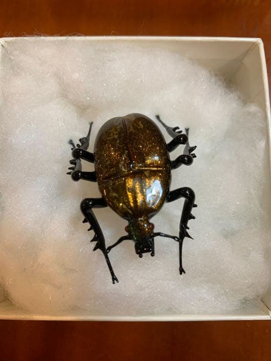 ベネチアンガラス　巨匠ヴィットリオ・コスタンティーニ　コガネムシ