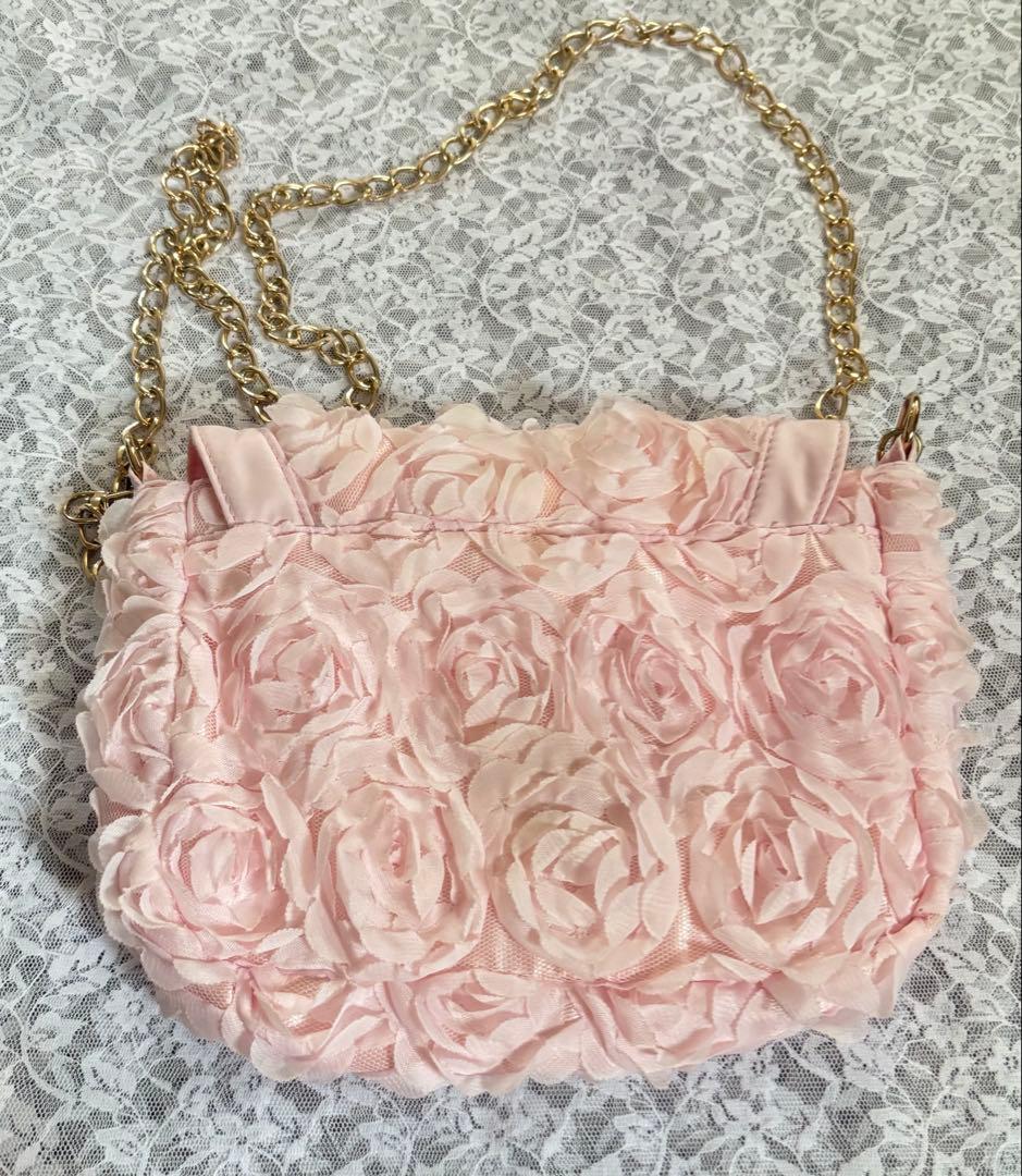 【激レア】希少マイメロディ チェーンショルダーバッグ ローズ