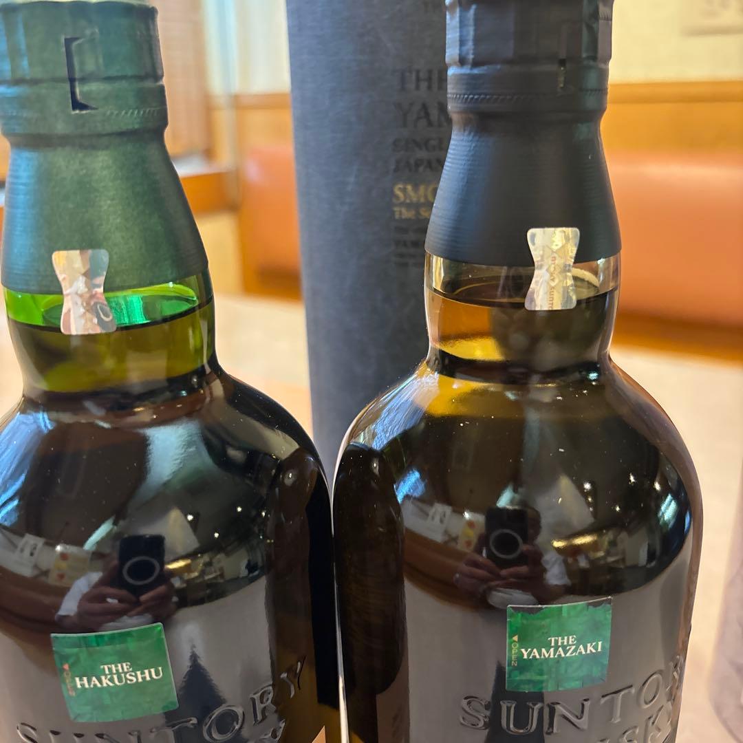 山崎スモーキーバッチザセカンド　白州ジャパニーズフォレスト　各1本