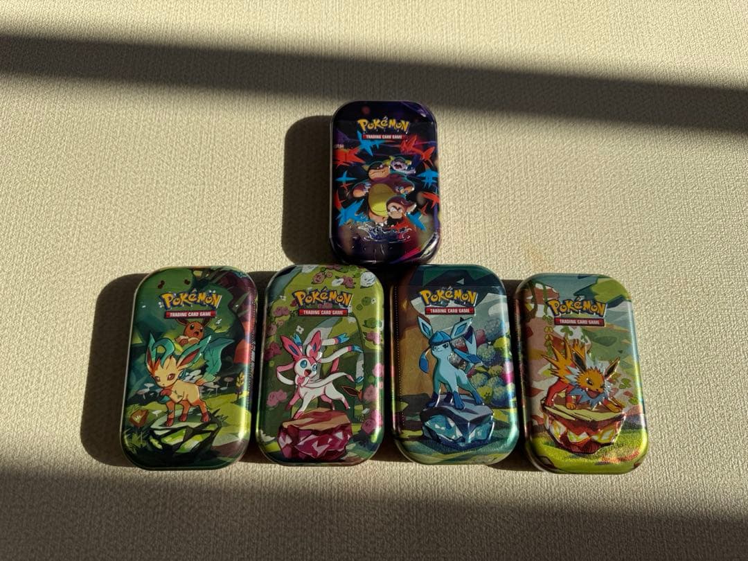 英語版 ポケモンカード Mini Tin 5個
