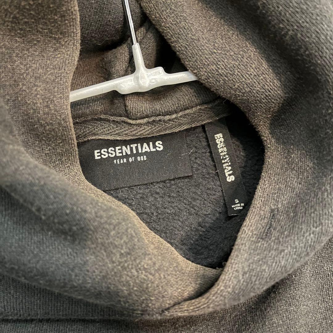 a*s様 ESSENTIALS フーディー パーカー ブラック　(リフレクター)