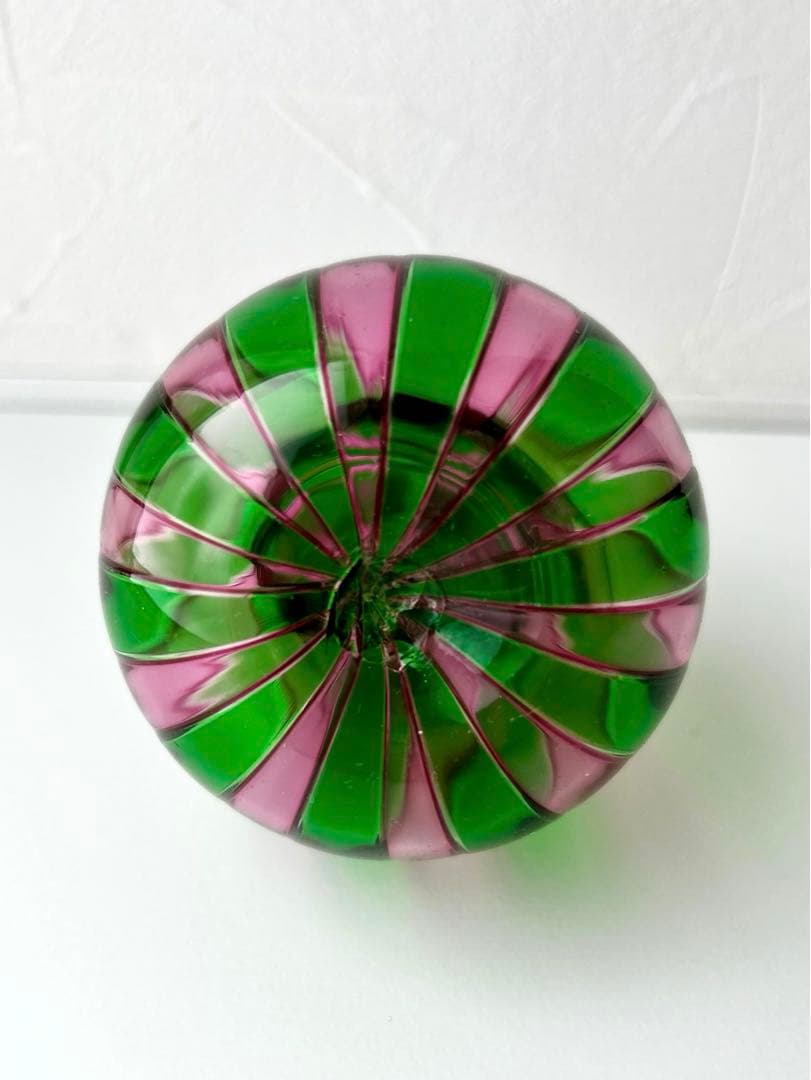 MURANO 希少 ムラノ ヴェネチアン ムラーノ ベネチア ガラス 洋梨 金彩