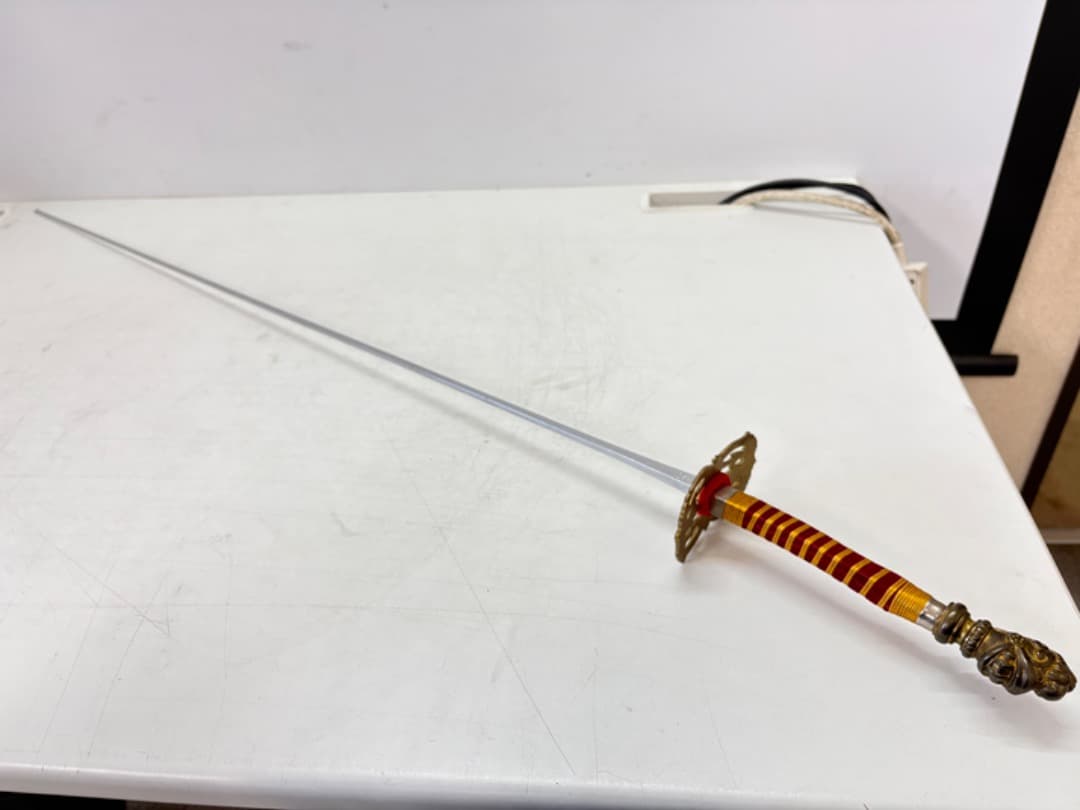 フランス製　レイピア風　飾り剣　西洋剣　アンティーク調　フェンジング　f938