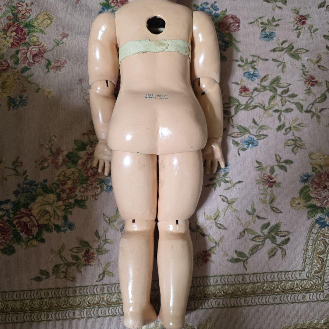フランス　アンティークビスクドール　デポゼ　テートジュモー　スリープアイ