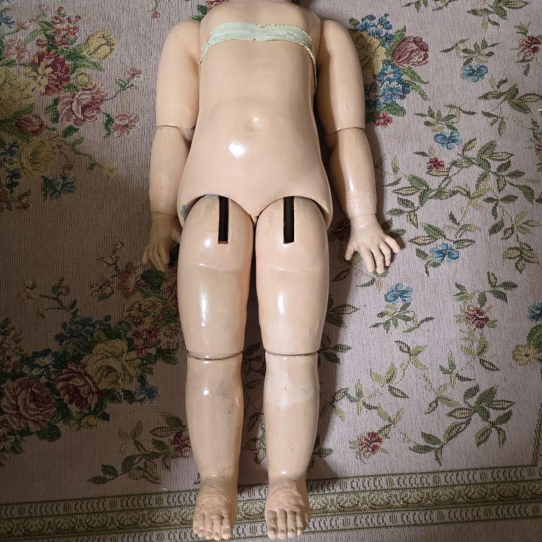 フランス　アンティークビスクドール　デポゼ　テートジュモー　スリープアイ