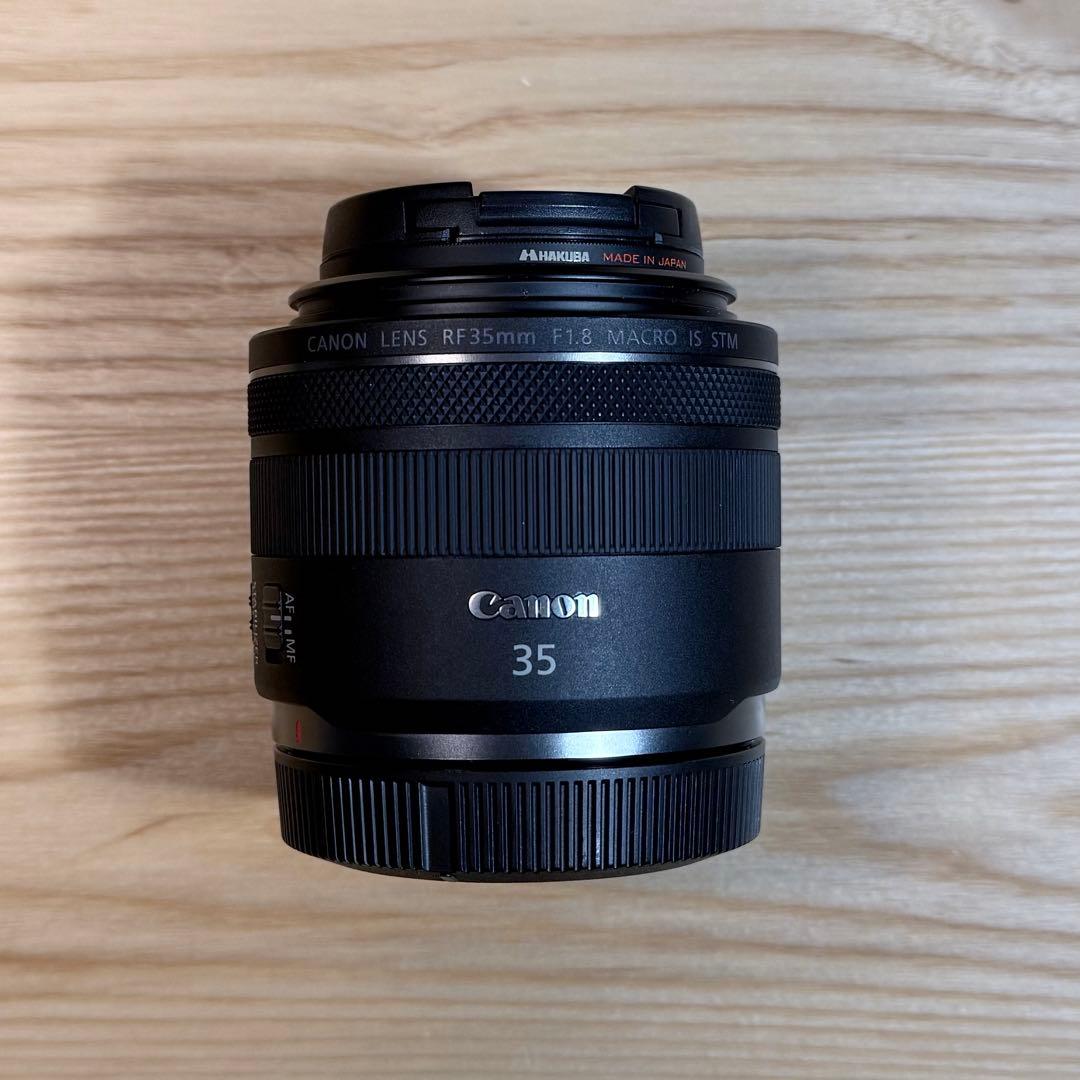 Canon RF 35mm F1.8 MACRO IS STM ブラックミスト付