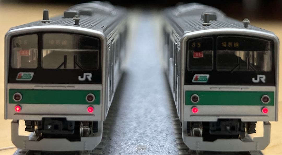 Nゲージ加工品　KATO 205系　埼京線　10両セット