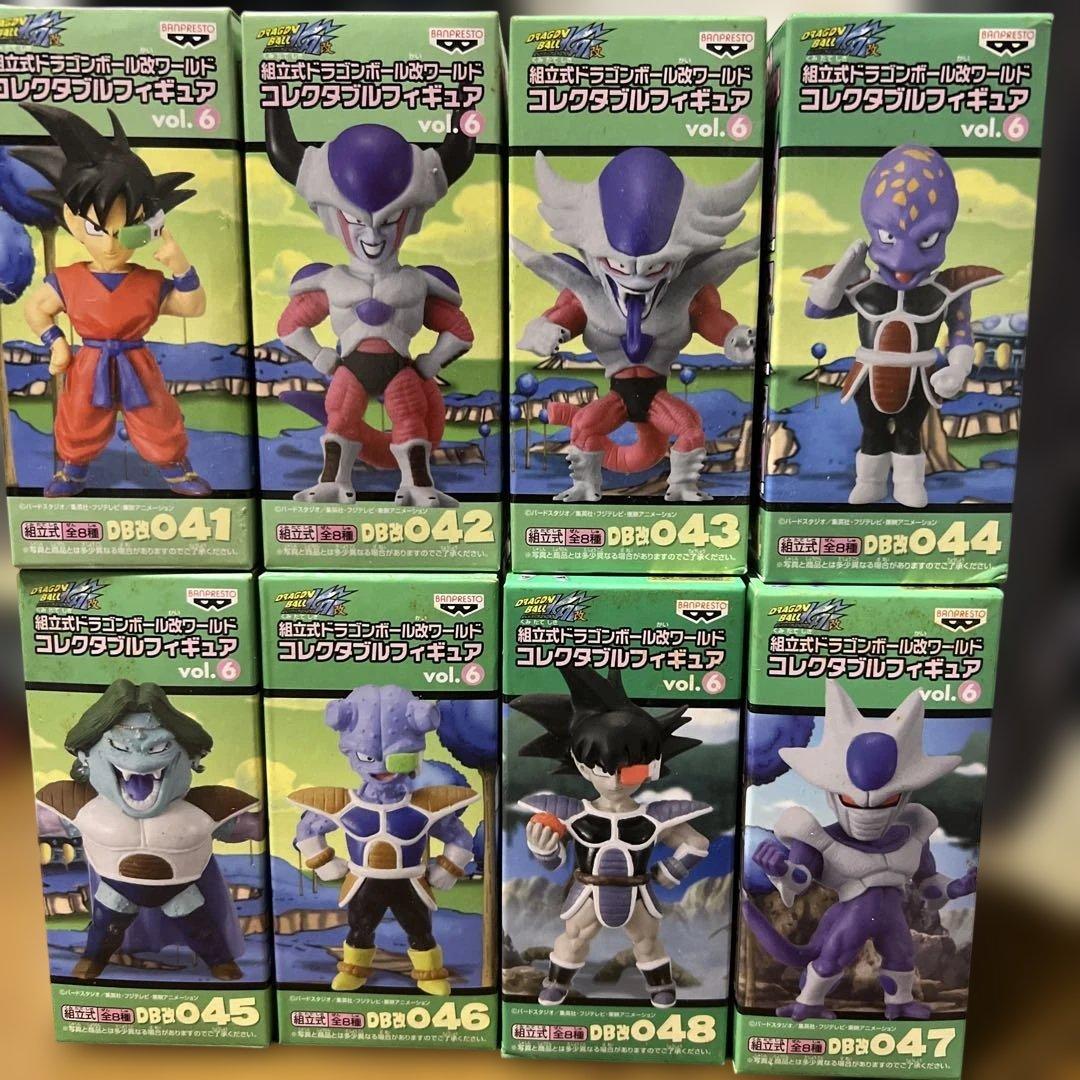 ドラゴンボール　ワールドコレクタブルフィギュア　全8種