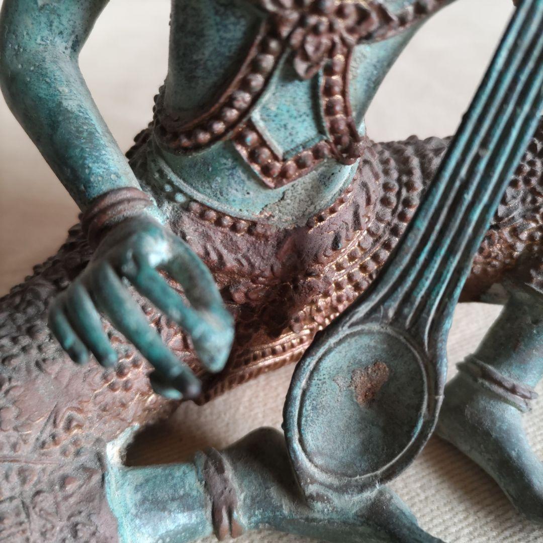 鋳銅製　チベット仏像