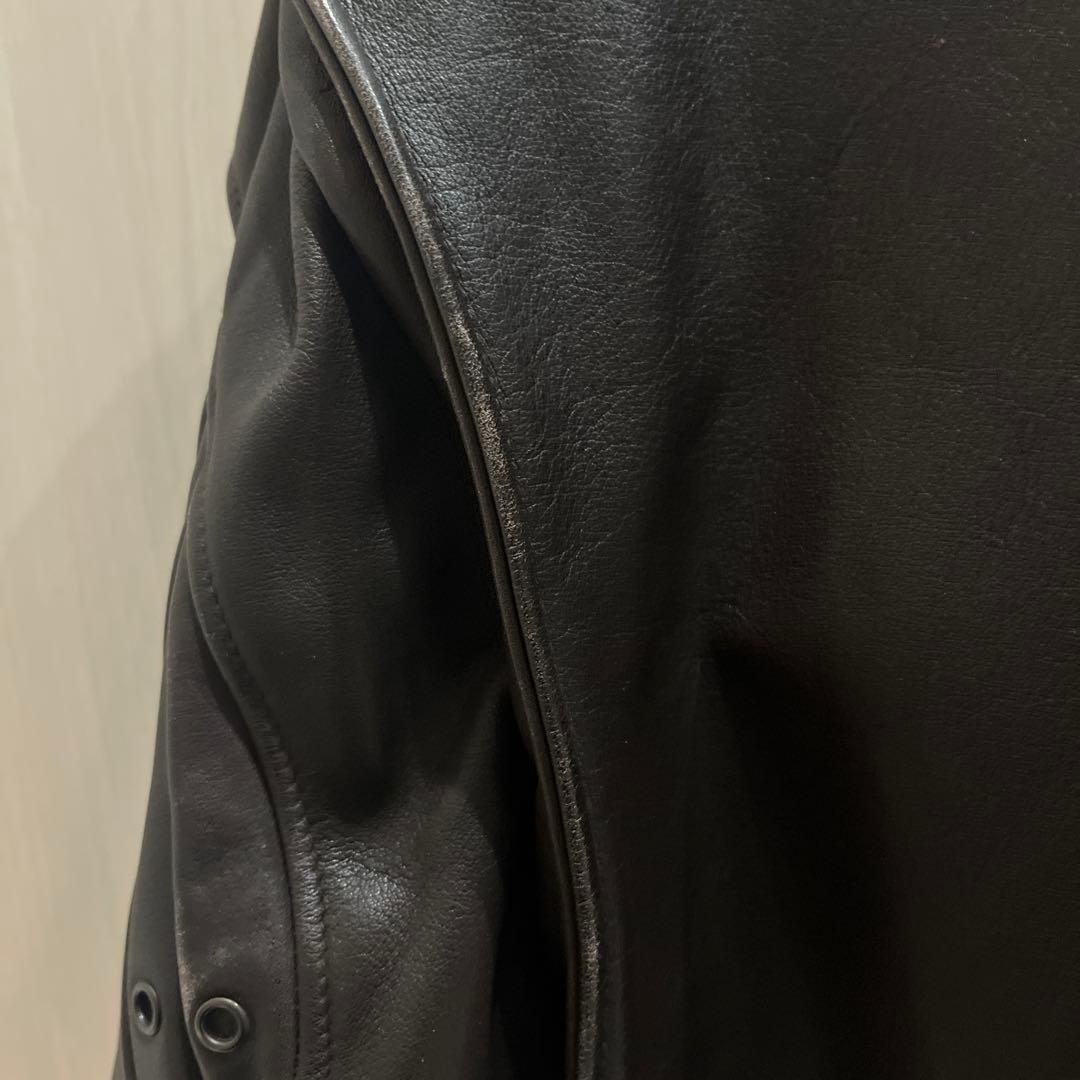Wind Armor 本革 シングルライダースジャケット M