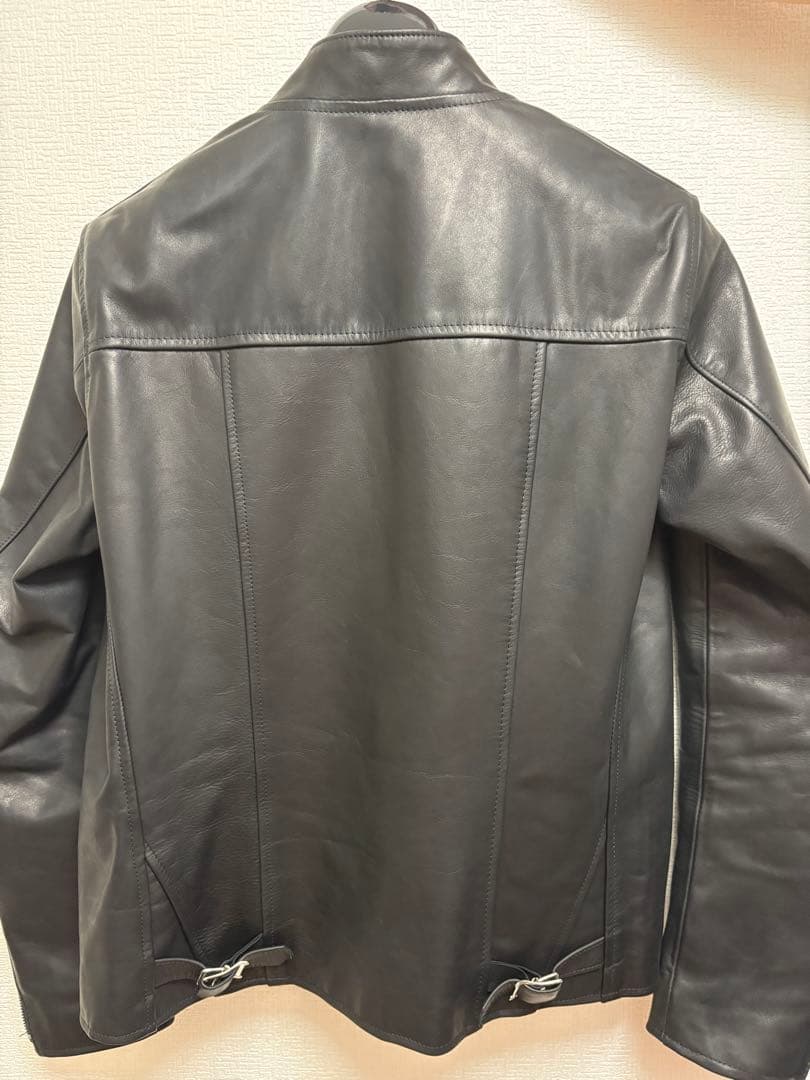 値下げ　美品　JAMES GROSE CLUBMAN 馬革　サイズ40 ブラック