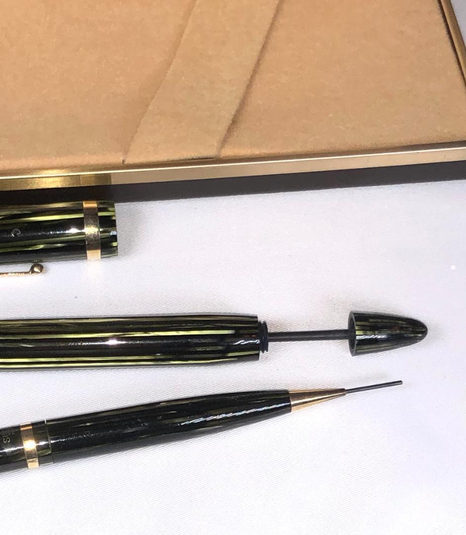 SHEAFFER LIFETIME、万年筆+ペンシル、ヴィンテージ　 14K