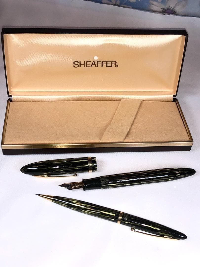 SHEAFFER LIFETIME、万年筆+ペンシル、ヴィンテージ　 14K
