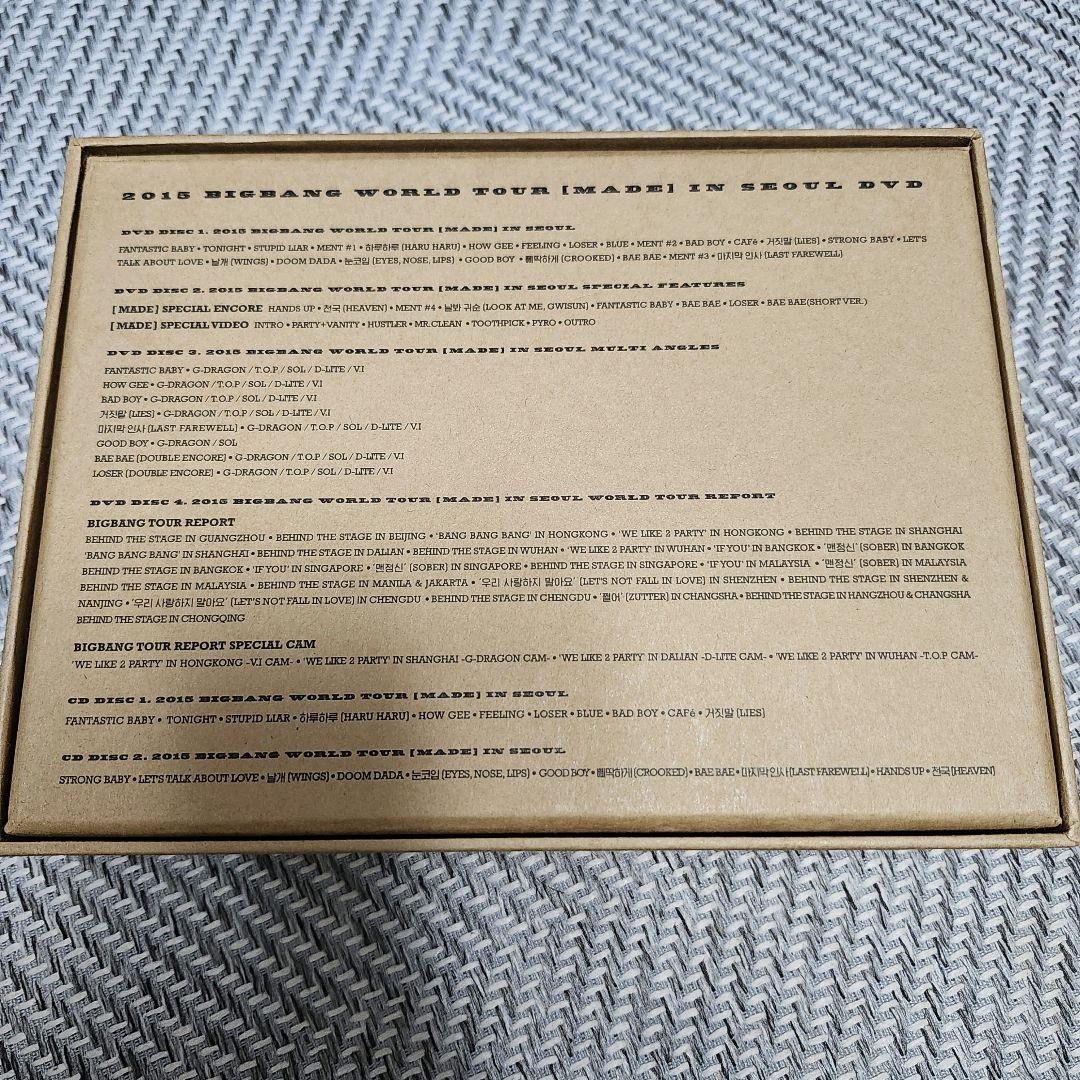 ミュージック 2015 BIGBANG WORLD TOUR [MADE] IN SEOUL