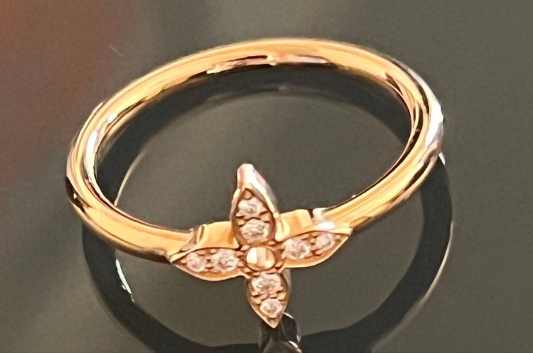 LouisVuittonルイヴィトンリング イディール ブロッサム　ダイヤ