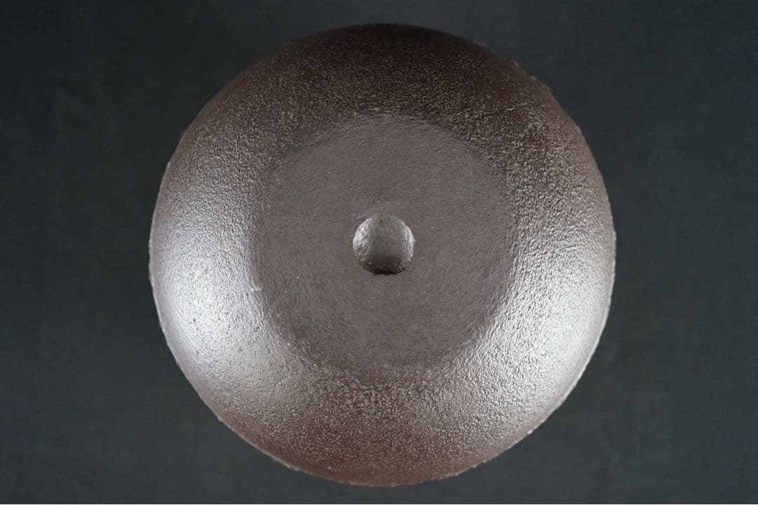 釜師 佐藤清光 作 阿弥陀釜 共箱 茶道具 茶釜