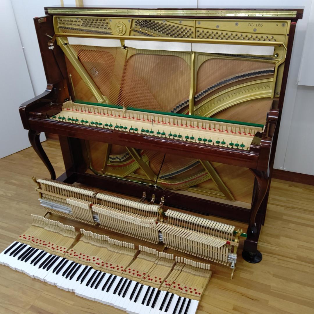 ディアパソン DL-125N【美品・内部調整/外装研磨美装/調律済】試弾歓迎！