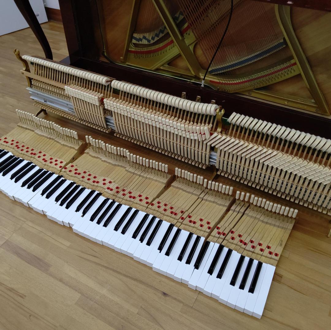 ディアパソン DL-125N【美品・内部調整/外装研磨美装/調律済】試弾歓迎！