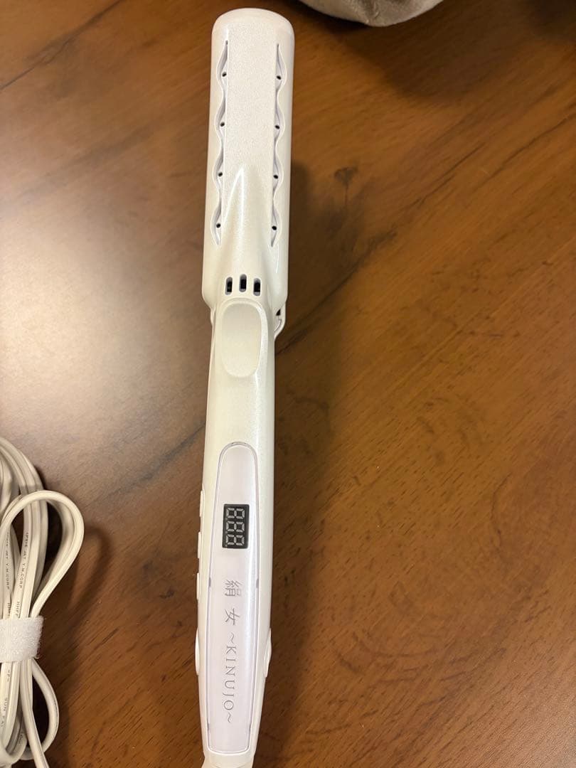 KINUJO デジタルストレートヘアアイロン ホワイト