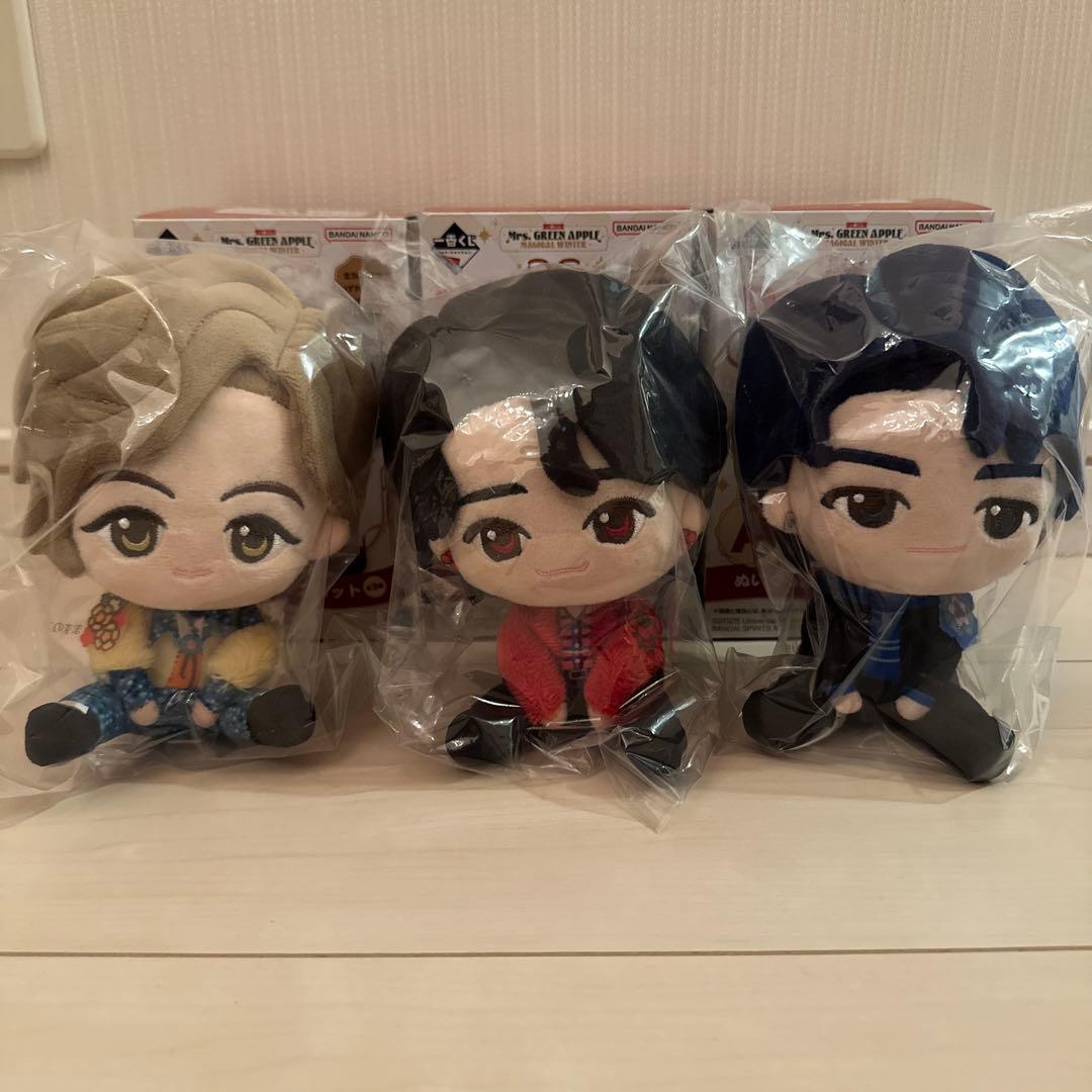 Mrs. GREEN APPLE 1番くじ A賞 ぬいぐるみマスコット