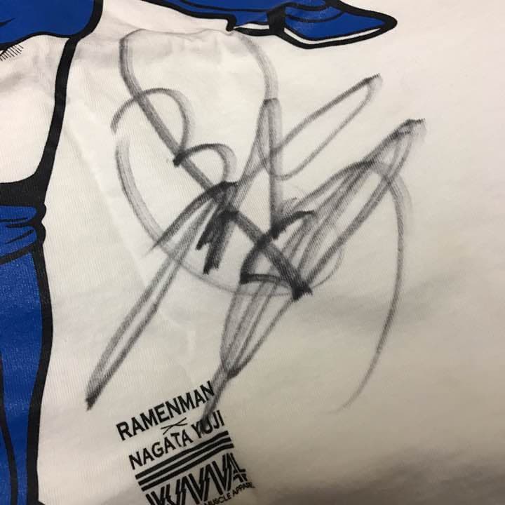 新日本プロレス❤︎永田裕志直筆サイン入りTシャツ！