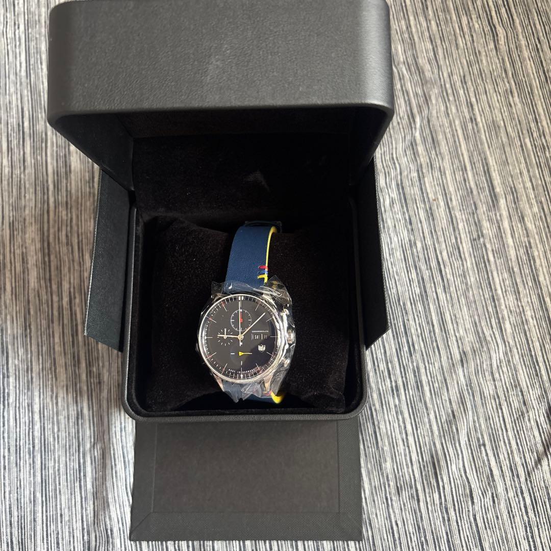 ネイビー クロノグラフ 腕時計