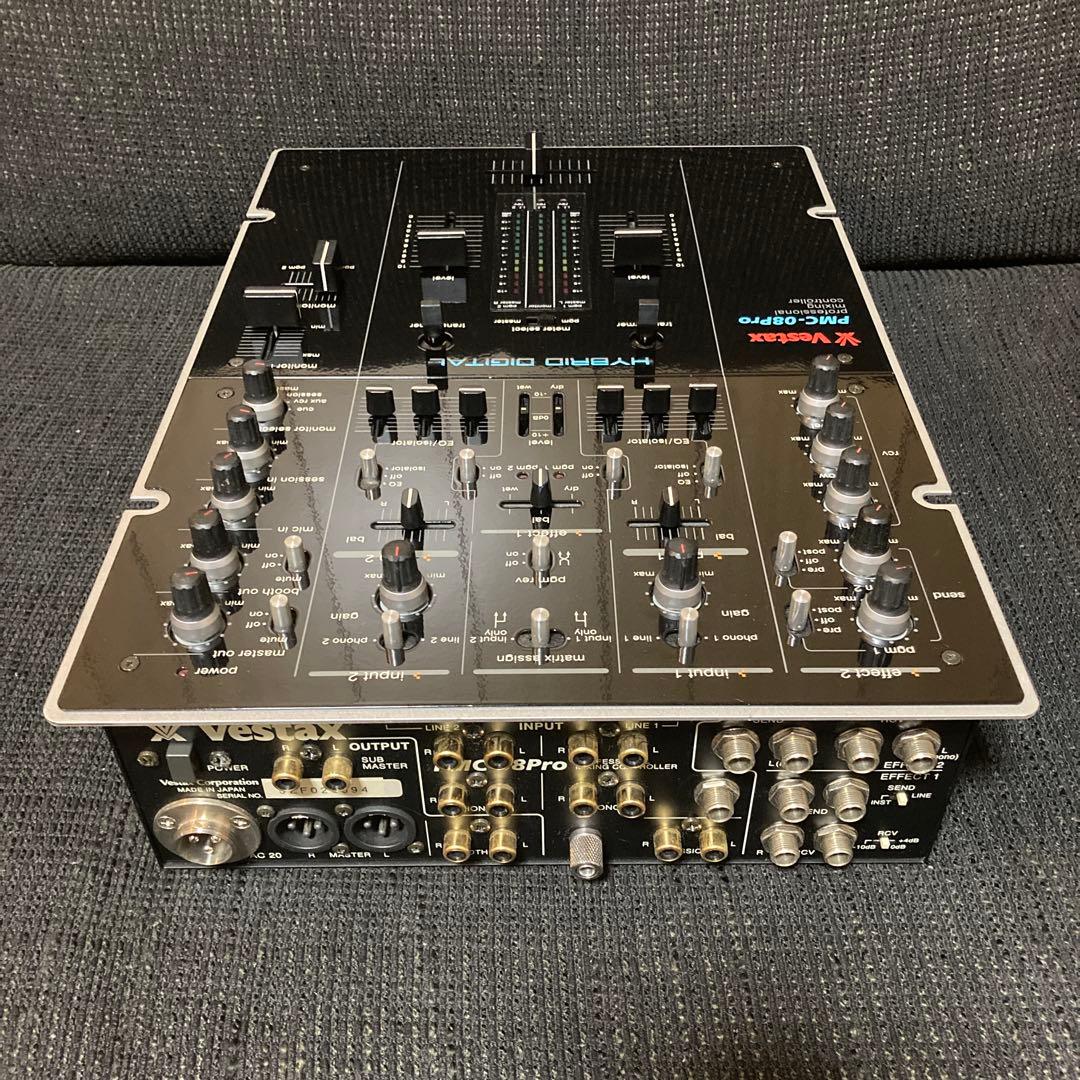 最終価格！美品！￼最高傑作！ vestax pmc-08pro ￼djミキサー