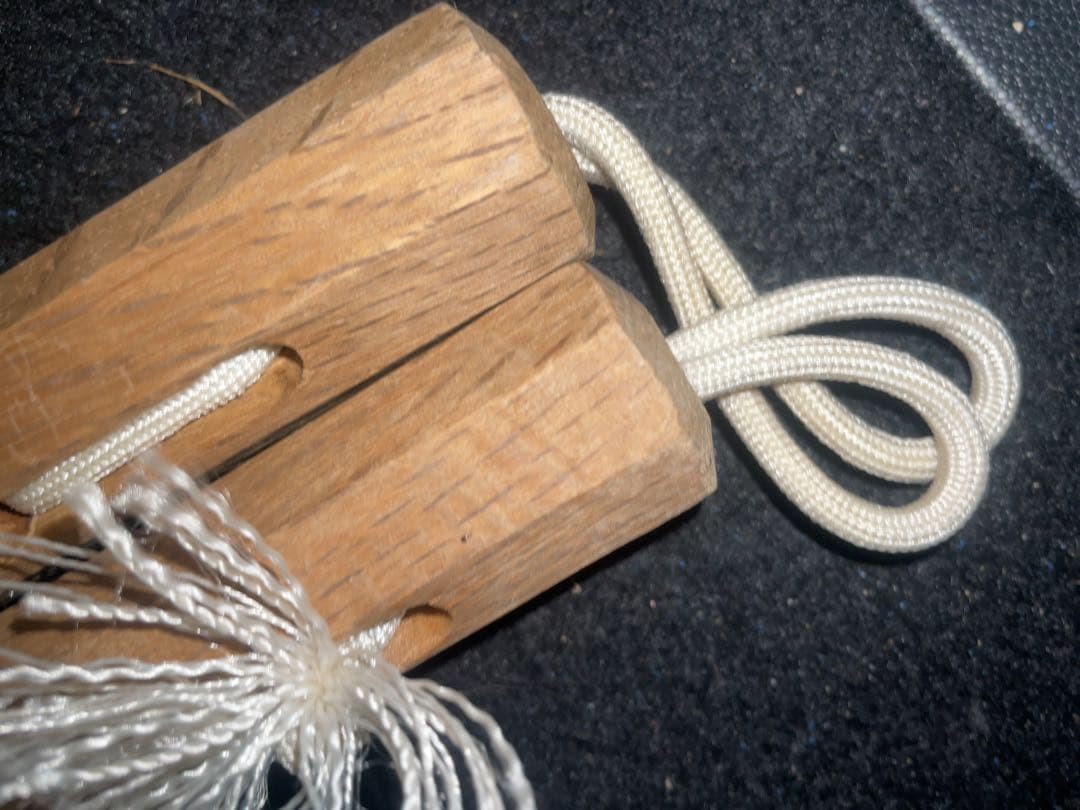 激レア 希少 40年前 木製 ヌンチャクNo5 全日本空手道連盟