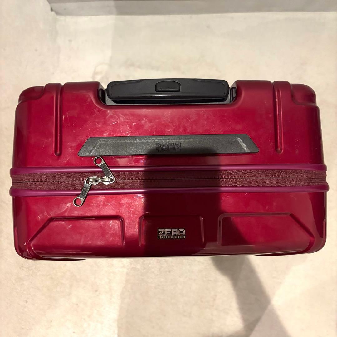 ZEROHALLIBARTON キャリーケース 約60L ワインレッド