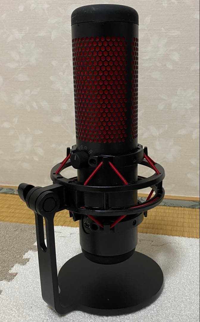 配信機器・PA機器・レコーディング機器 HyperX HX-MICQC-BK