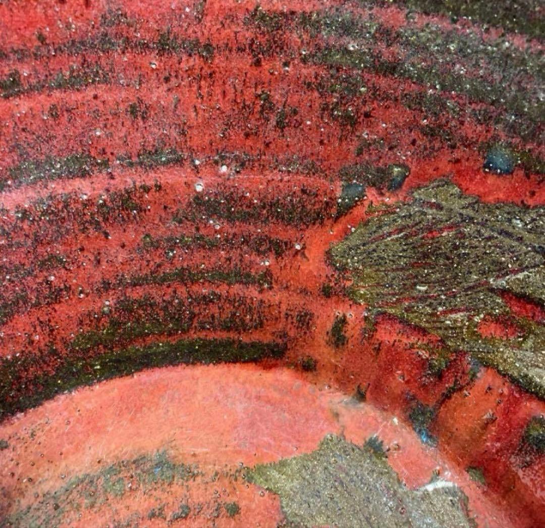 美しい金魚鉢　　大鉢　　睡蓮鉢　赤鉢