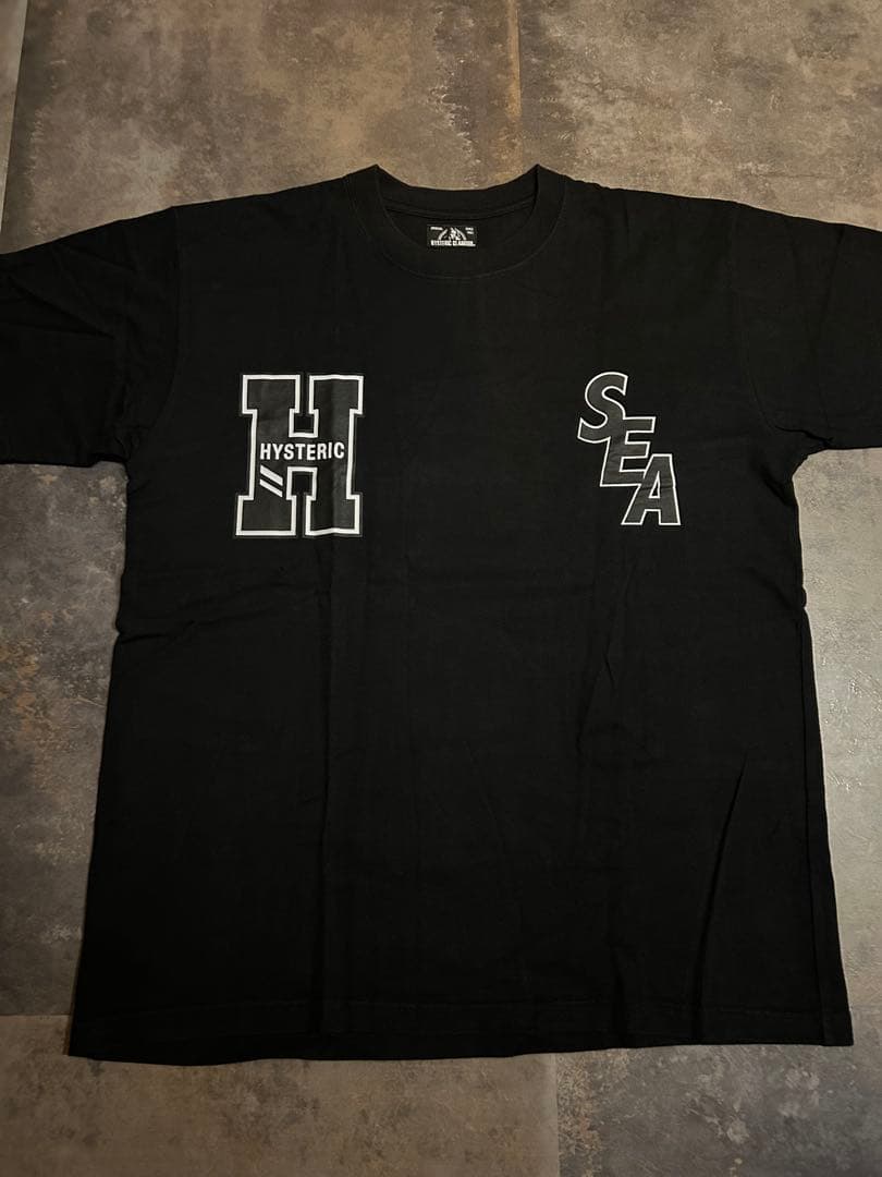 HYSTERIC GLAMOUR×WDS Tシャツ 黒 Ｌ　美品　キムタク
