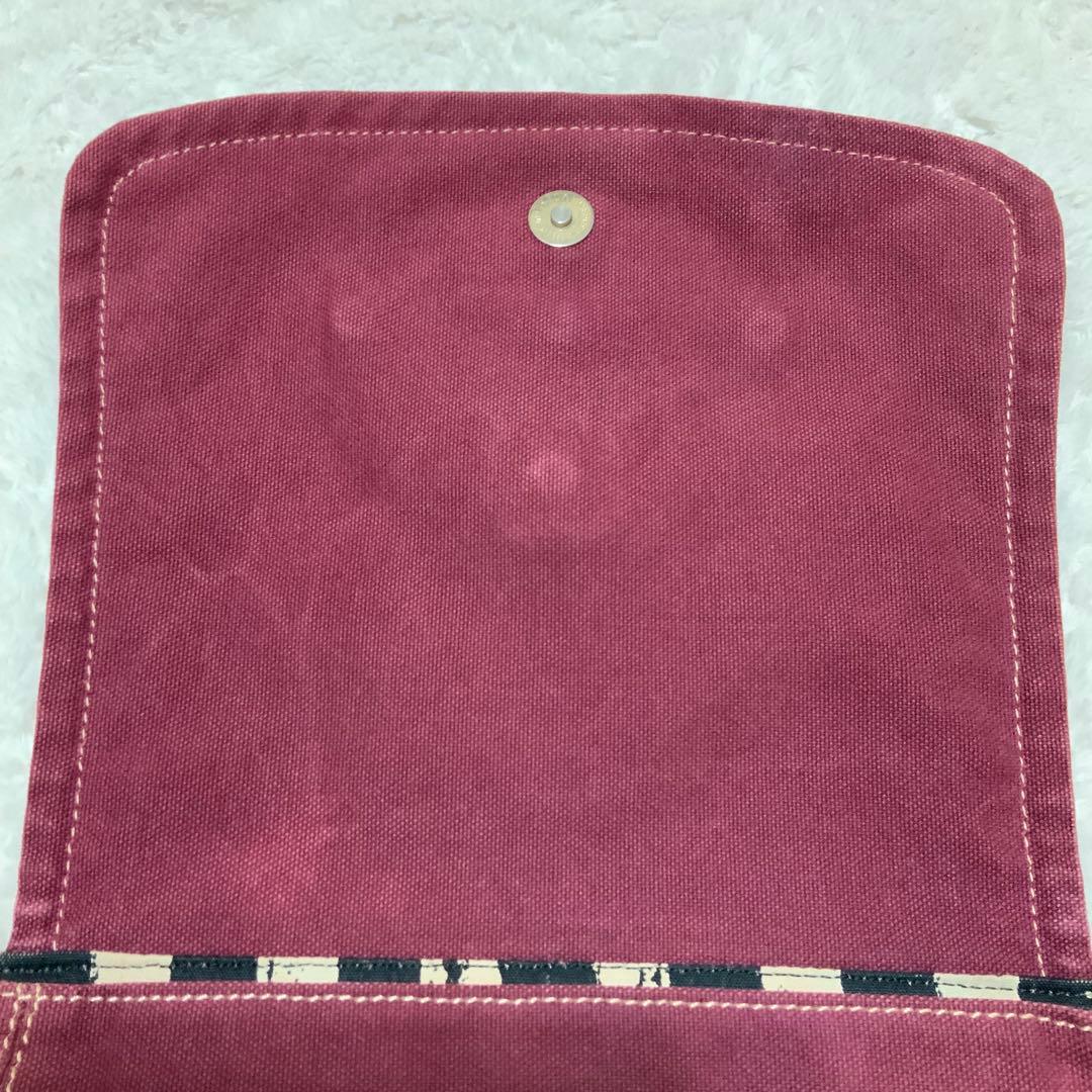 ヴィヴィアンウエストウッド　ショルダー　エッジウェア　キャンバス　赤