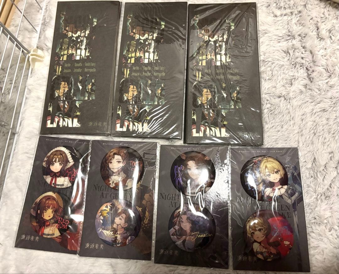 リバース1999 特典　c103 コースター コミケ103 缶バッジ　アクスタ