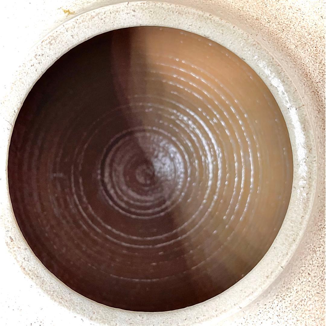 萩焼　萩華山　小野光龍　大壺　木箱入り　未使用　花瓶　壺