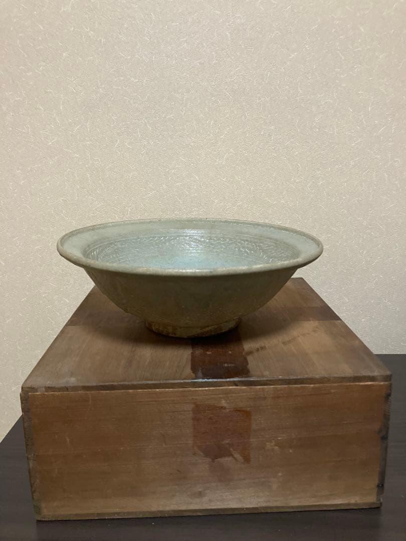 発掘品 中国宋～元代 青磁鉢