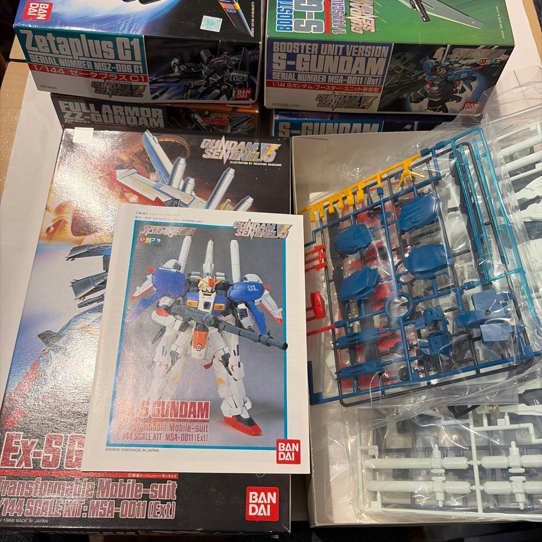 ガンプラ 旧キット 1/144ガンダムセンチネル 5点セット