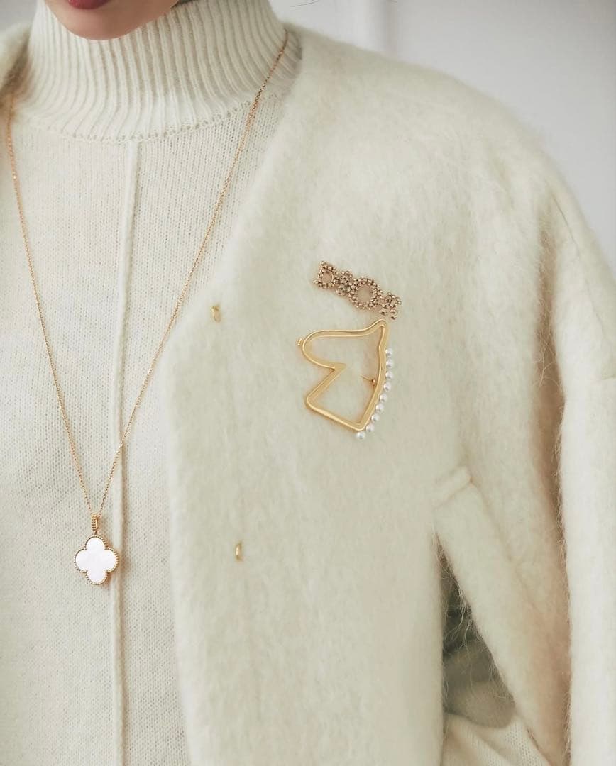 Seventen ホースブローチ　未使用　完売品