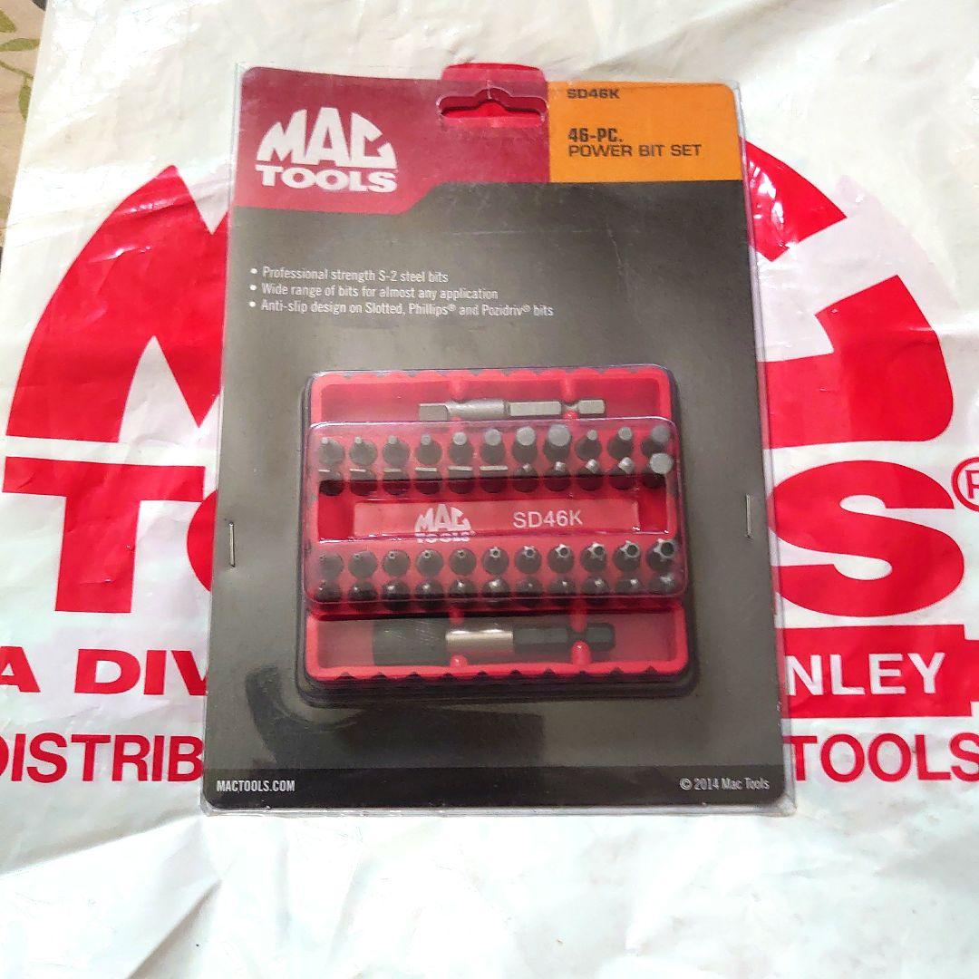 MactoolsマックツールSD46kパワービットセット46-PC未開封品