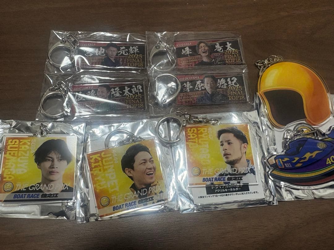 住之江競艇GP アクリルキーホルダー　ボートレース40th