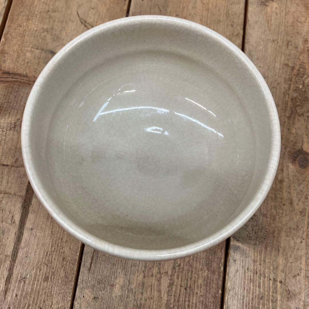 昭和レトロ 陶器製 大日本永楽 永楽善五郎造 赤呉須 赤絵 茶碗 抹茶碗 茶器