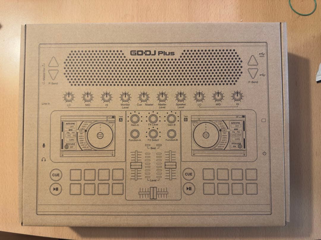 GODJ Plus A4サイズオールインワンDJシステム