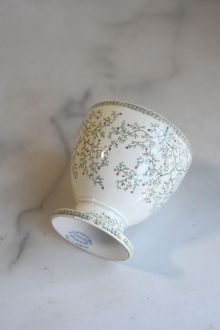 逸品1841年　クレイユエモントロー窯　ヤドリギの器　美品ボウル　アンティーク