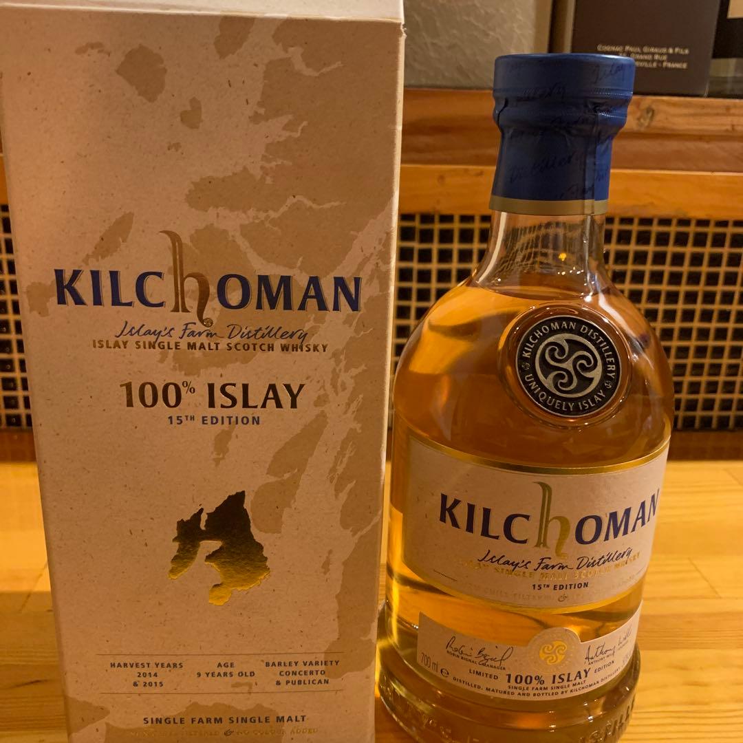 ウイスキー KILCHOMAN 100% ISLAY 15th EDITION